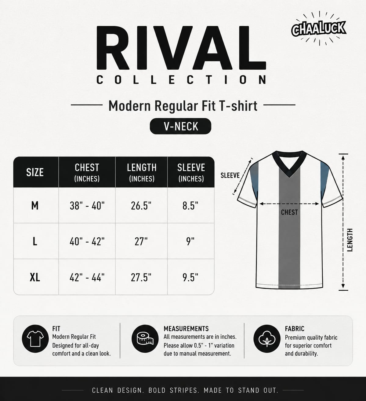 The Rival - BLACK | Unisex Modern Regular T-Shirts