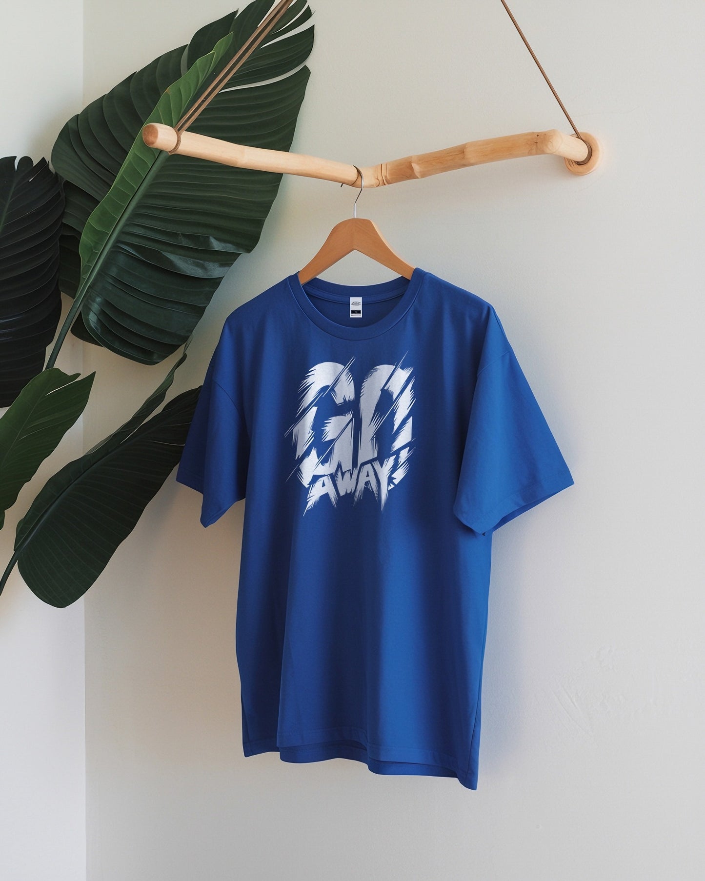 Go Away | Super Soft Premium Drop Shoulder T-Shirts
