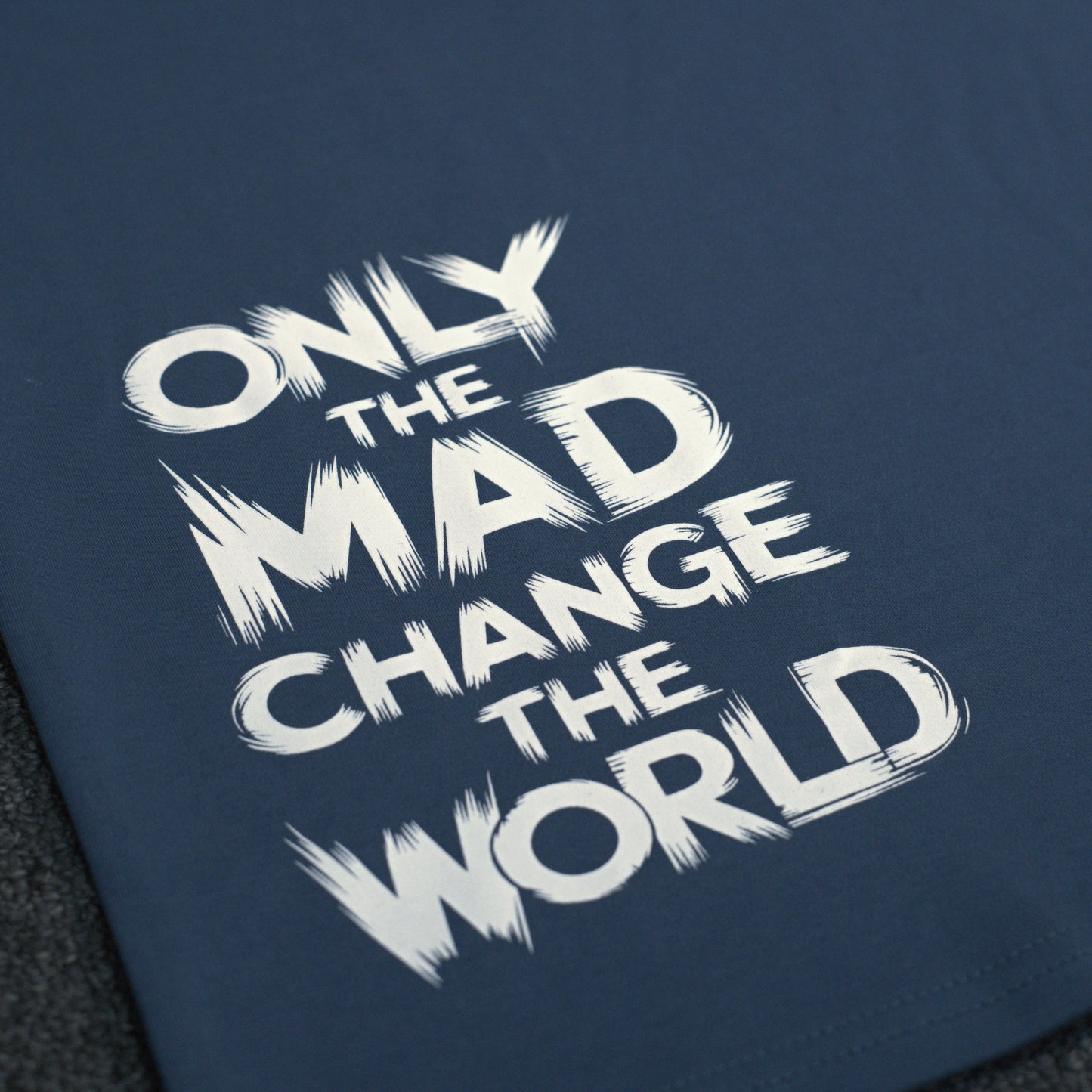 MAD| Super Soft Premium Drop Shoulder T-Shirt| Slate Gray Color
