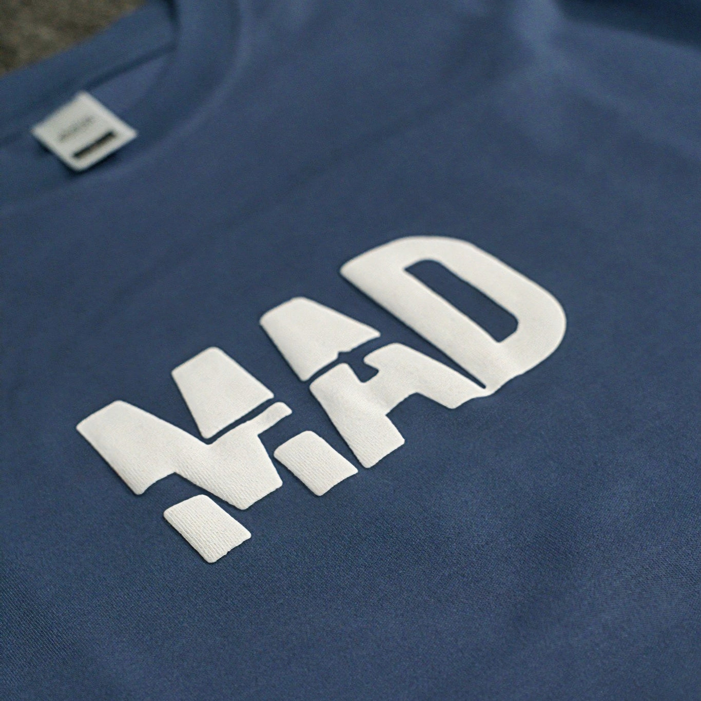 MAD| Super Soft Premium Drop Shoulder T-Shirt| Slate Gray Color