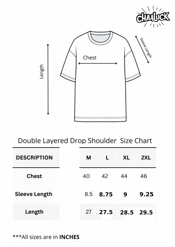 Warrior| Premium Drop Shoulder T-shirt