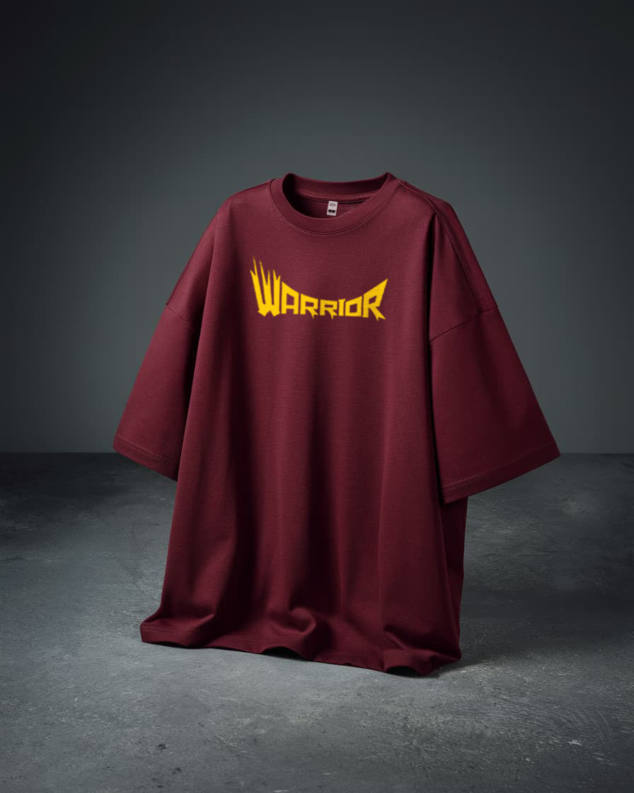 Warrior| Premium Drop Shoulder T-shirt