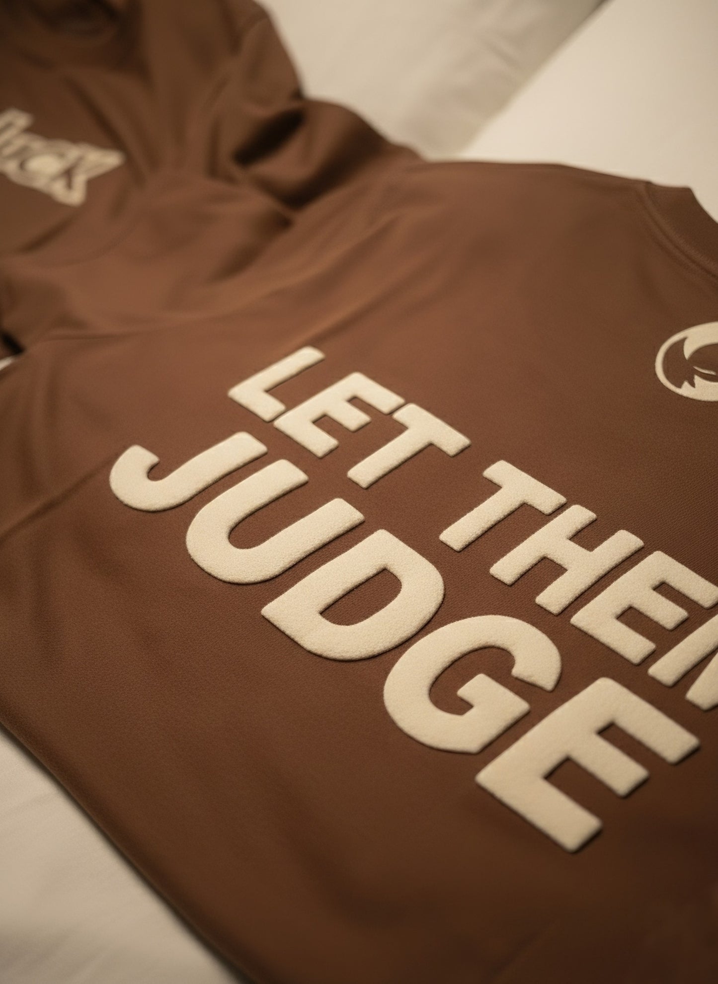 LET THEM JUDGE | Brown Color| Premium Regular Relaxed Fit T-Shirt | Unisex |