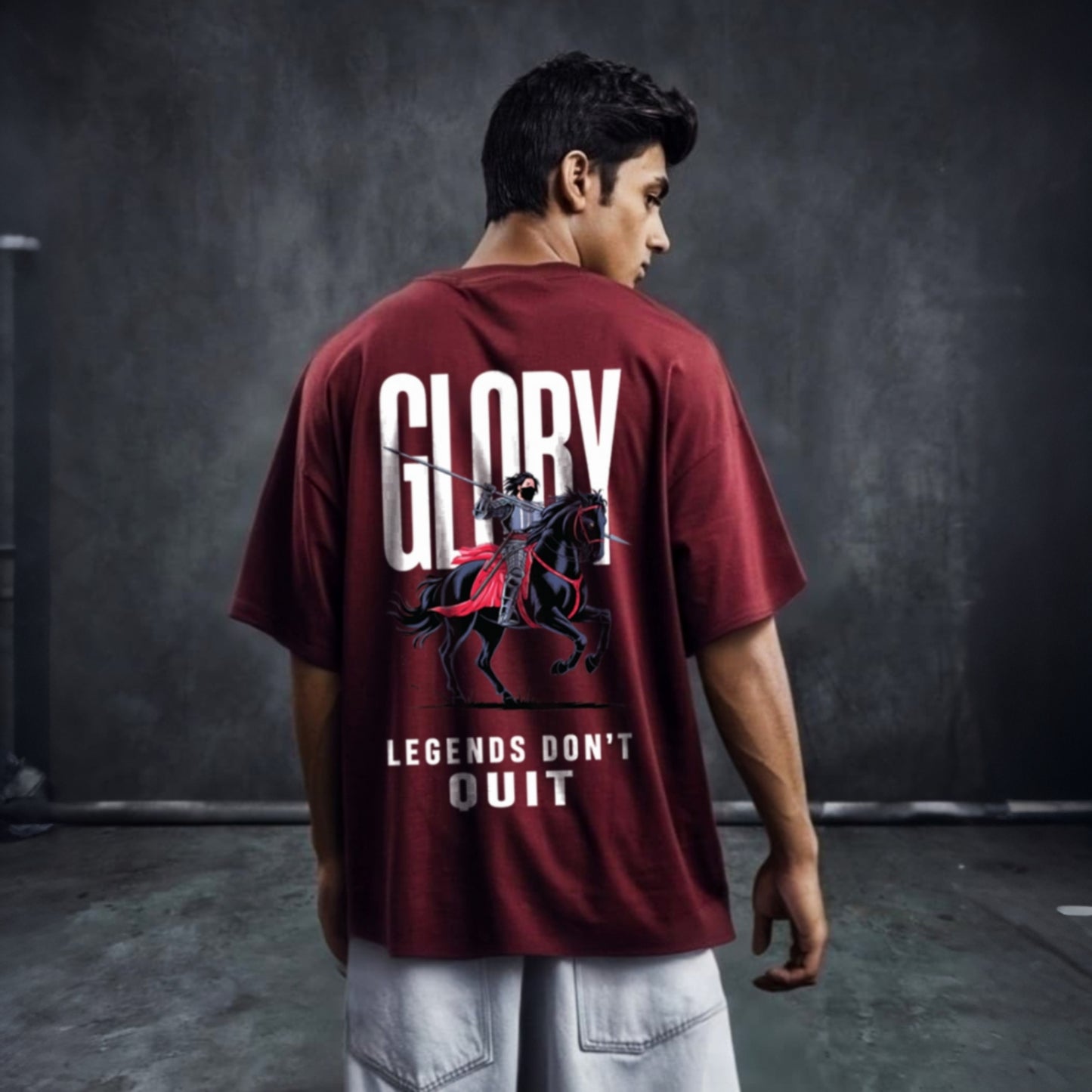 Warrior| Premium Drop Shoulder T-shirt