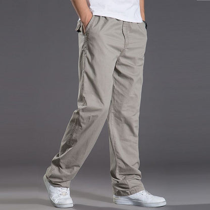 Men Smart Relaxed Fit Cotton Chinos | Off White | Limited Edition