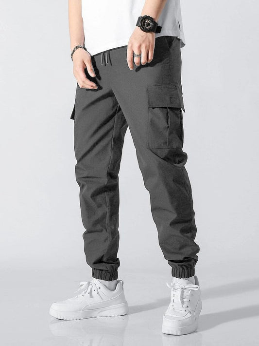 Premium Cargo Jogger GREY Pants for Men