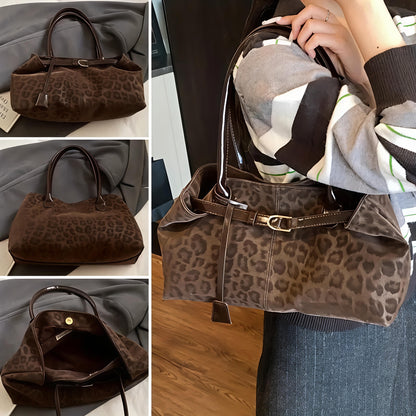 Leopard Luxe Tote Bag