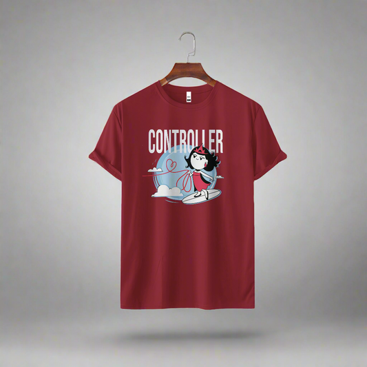 Couple T-shirts For Woman | Controller  | Premium T-shirts