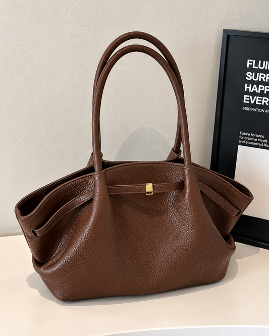 Chocolate Brown Tote Bag