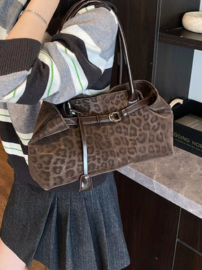 Leopard Luxe Tote Bag