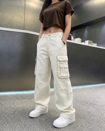 Baggy Cargo Pants | Off-White