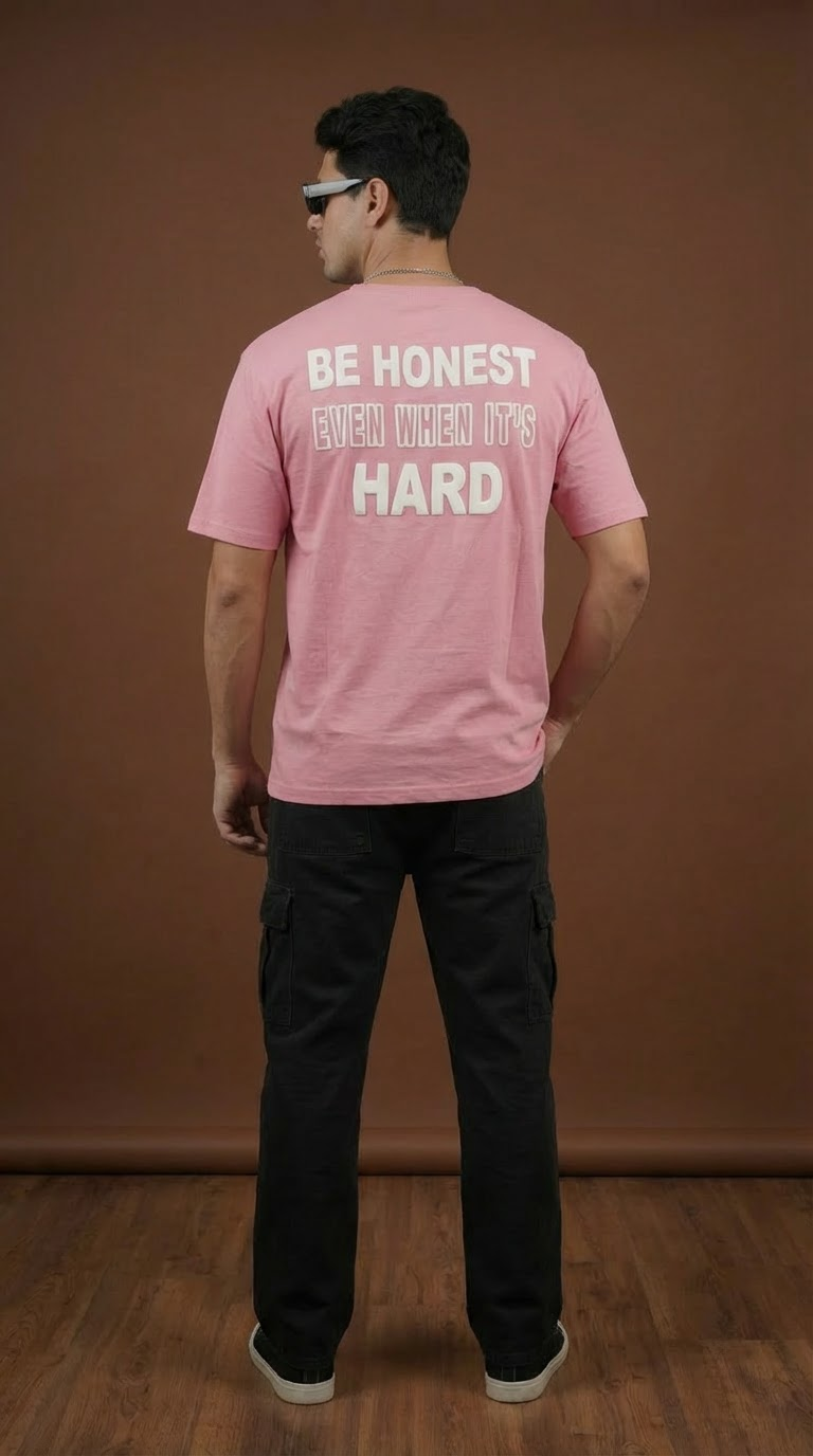 ORIGINAL| Pink |  Premium Regular Relaxed Fit T-Shirt | Unisex |