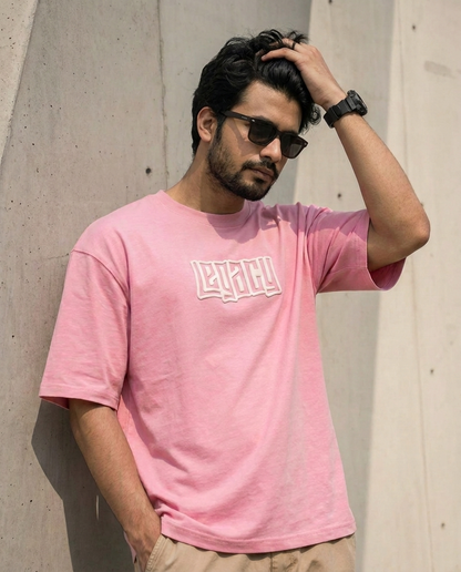 LEGACY| PINK Color | Super Soft Premium Drop Shoulder T-Shirt