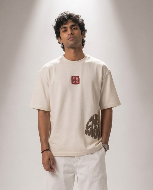 RAMEN LOVER| Cream Color | Super Soft Premium Drop Shoulder T-Shirt