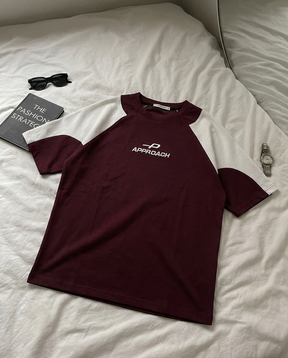 Super Soft Premium Unisex Drop Shoulder| Burgundy Color|