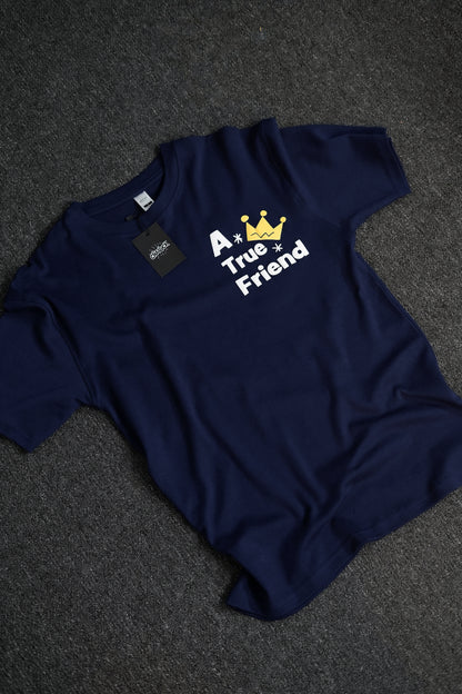 Premium Drop Shoulder T-Shirt - A True Friend | Super Soft Premium Fabric