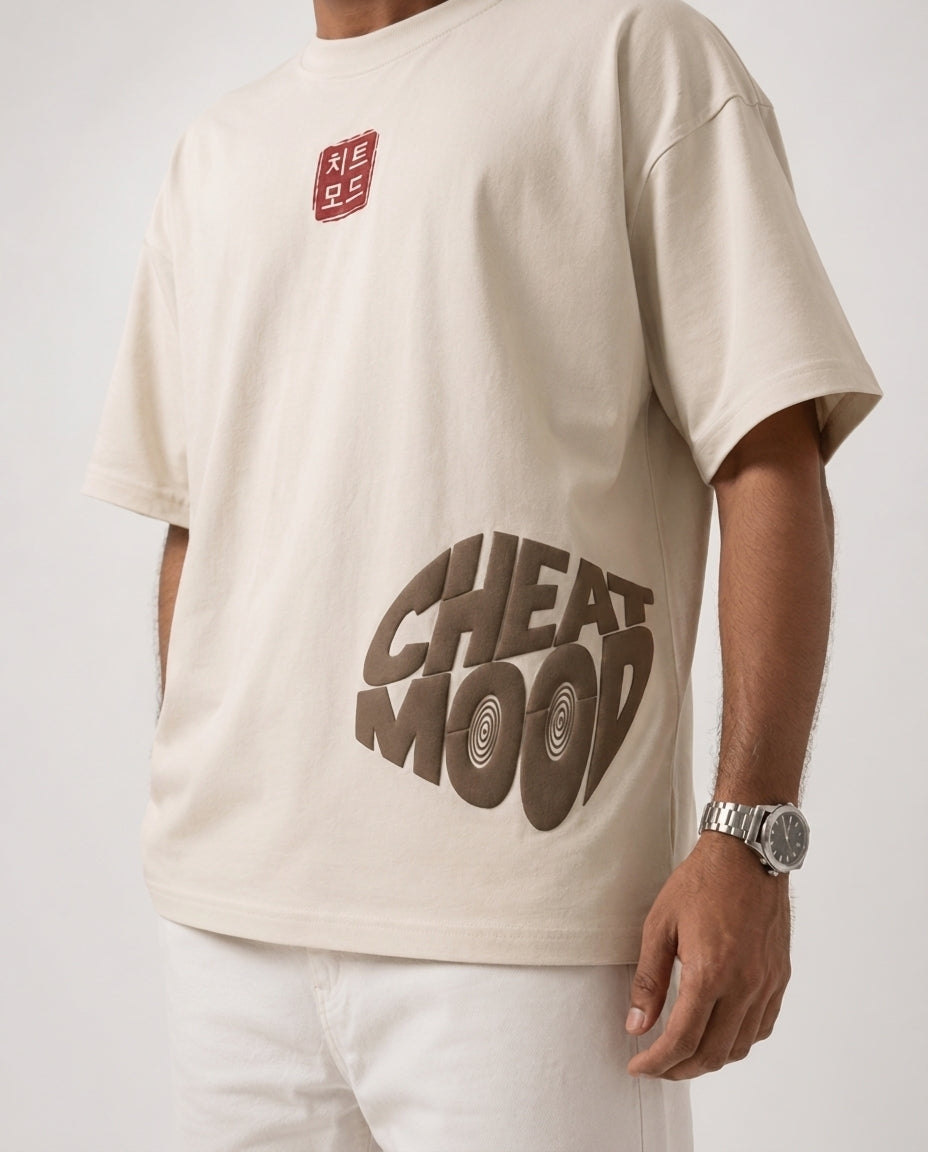 RAMEN LOVER| Cream Color | Super Soft Premium Drop Shoulder T-Shirt