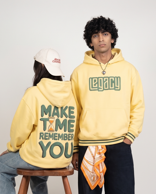 Lagecy — Limited Edition Pastel Yellow Hoodie | Winter Collection