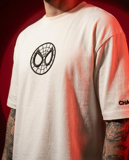 HERO| Cream Color | Super Soft Premium Drop Shoulder T-Shirt