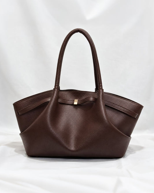 Chocolate Brown Tote Bag