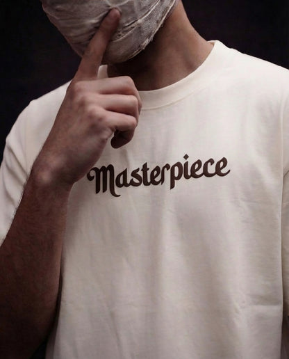 MASTERPIECE | Limited Edition | Premium Drop Shoulder| Cream Color