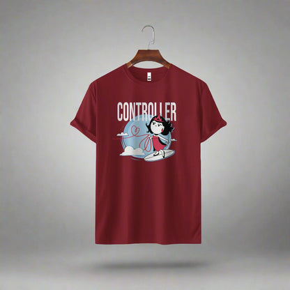 Controller  | Super Soft Premium Woman Regular Relaxed Fit T-Shirts